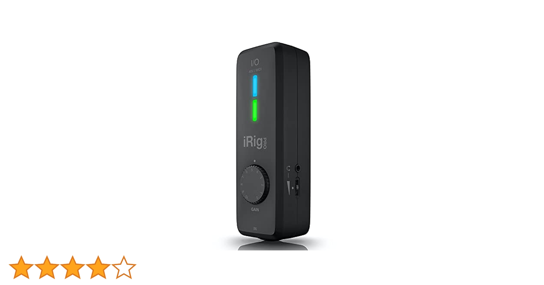 IK Multimedia iRig PRO I/O IP-IRIG-PROI… IK Multimedia iRig Pro I/O audio interface for iPhone, iPad